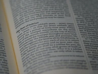 A close-up of the event program booklet highlighting the 20th anniversary.