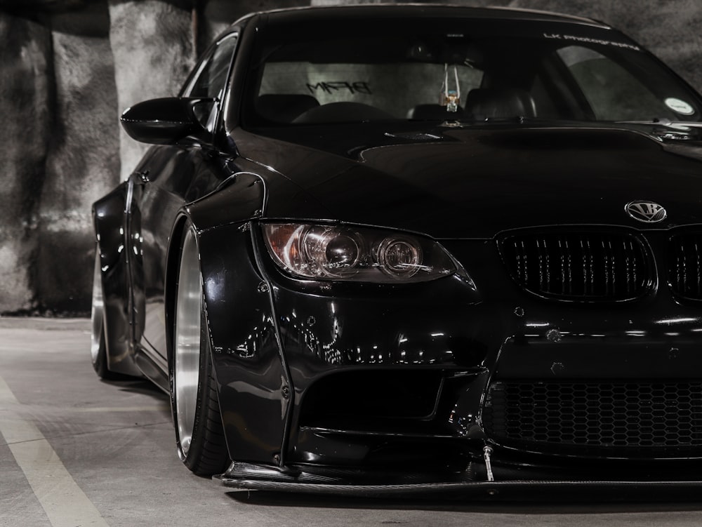 black bmw m 3 coupe