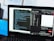 A laptop displaying a dual-screen setup with coding scripts on one side and a YouTube video on the other. The scripts are in a code editor, while the YouTube side shows a video tutorial about using the Fetch API in JavaScript. There are multiple tabs open, and a file explorer is visible.