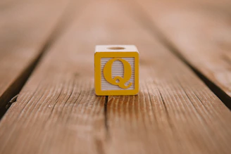 yellow and white square box
