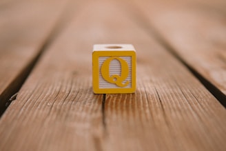 yellow and white square box