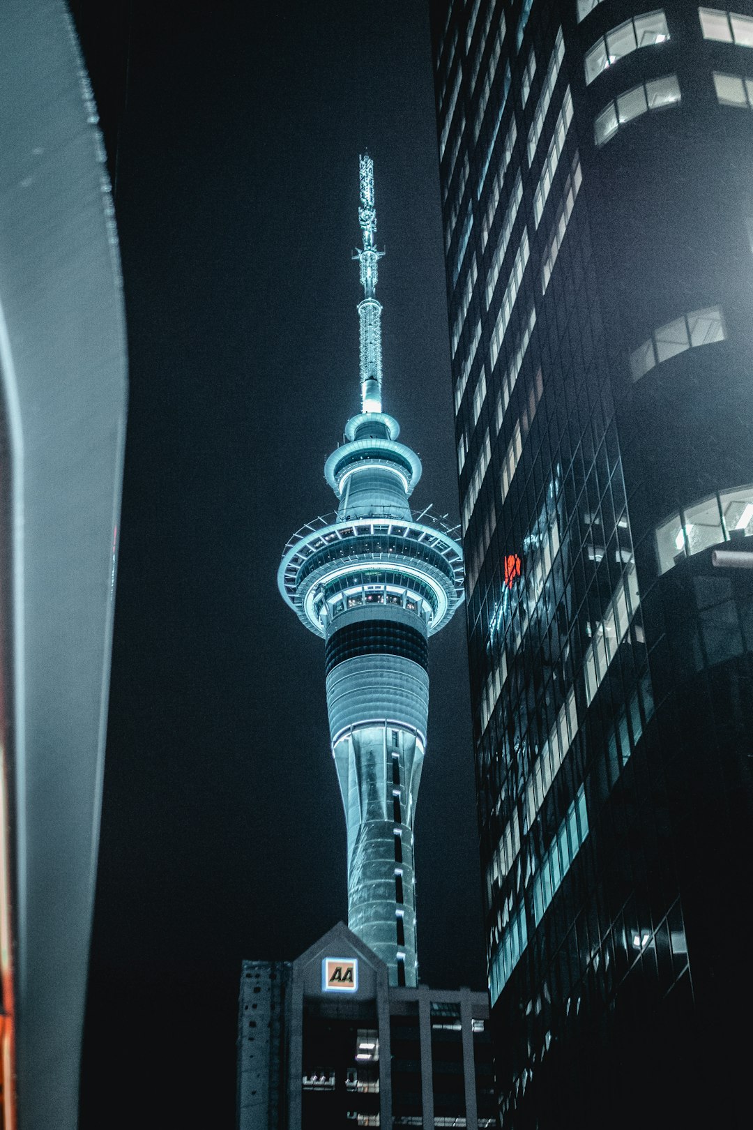 Landmark photo spot Sky Tower Victoria Street West Waitemata Harbour