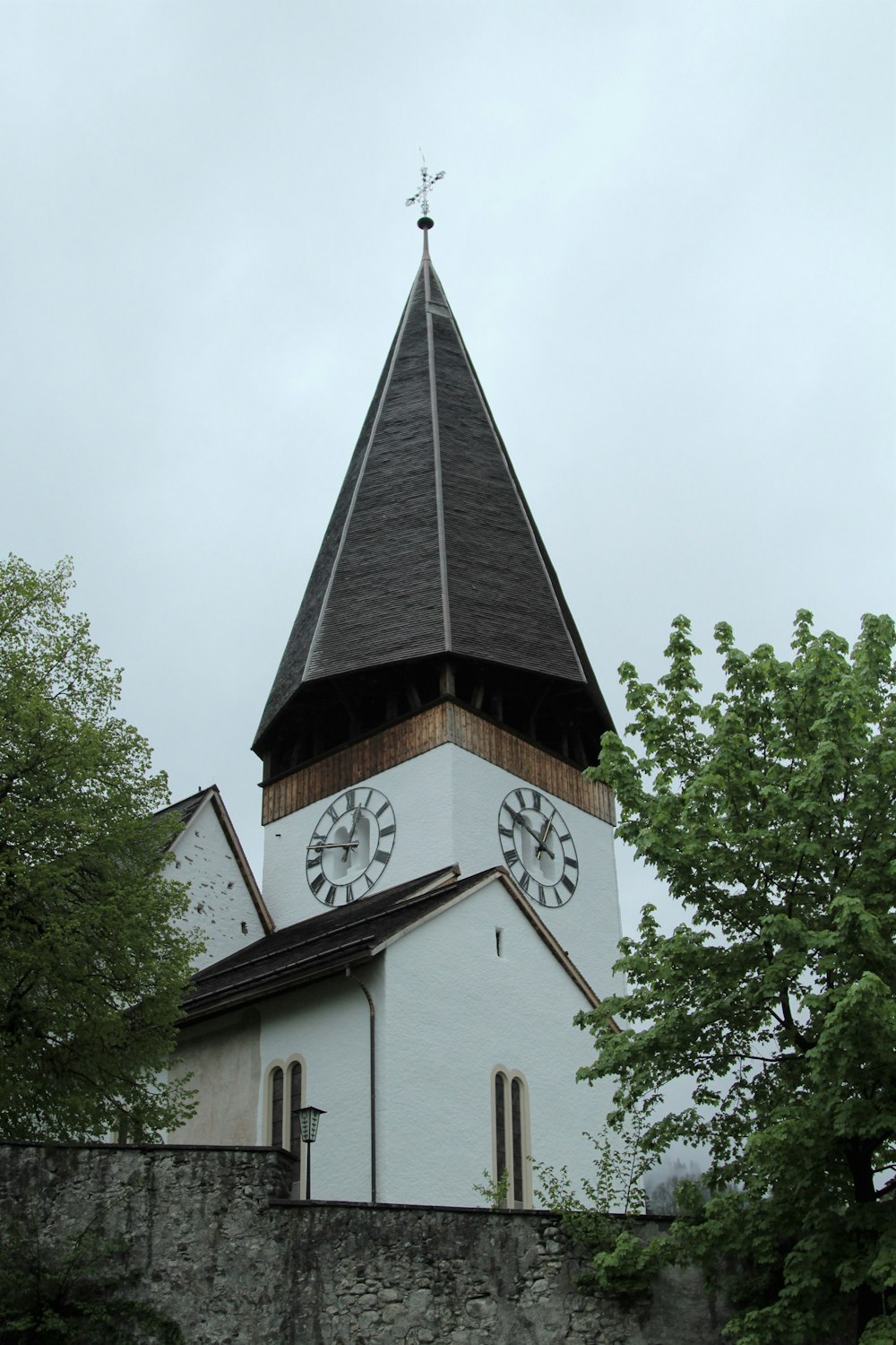 white and brown concrete church