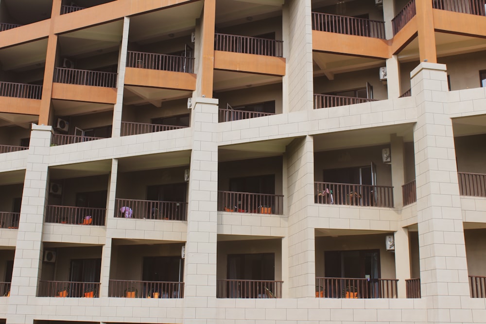 white and brown concrete building