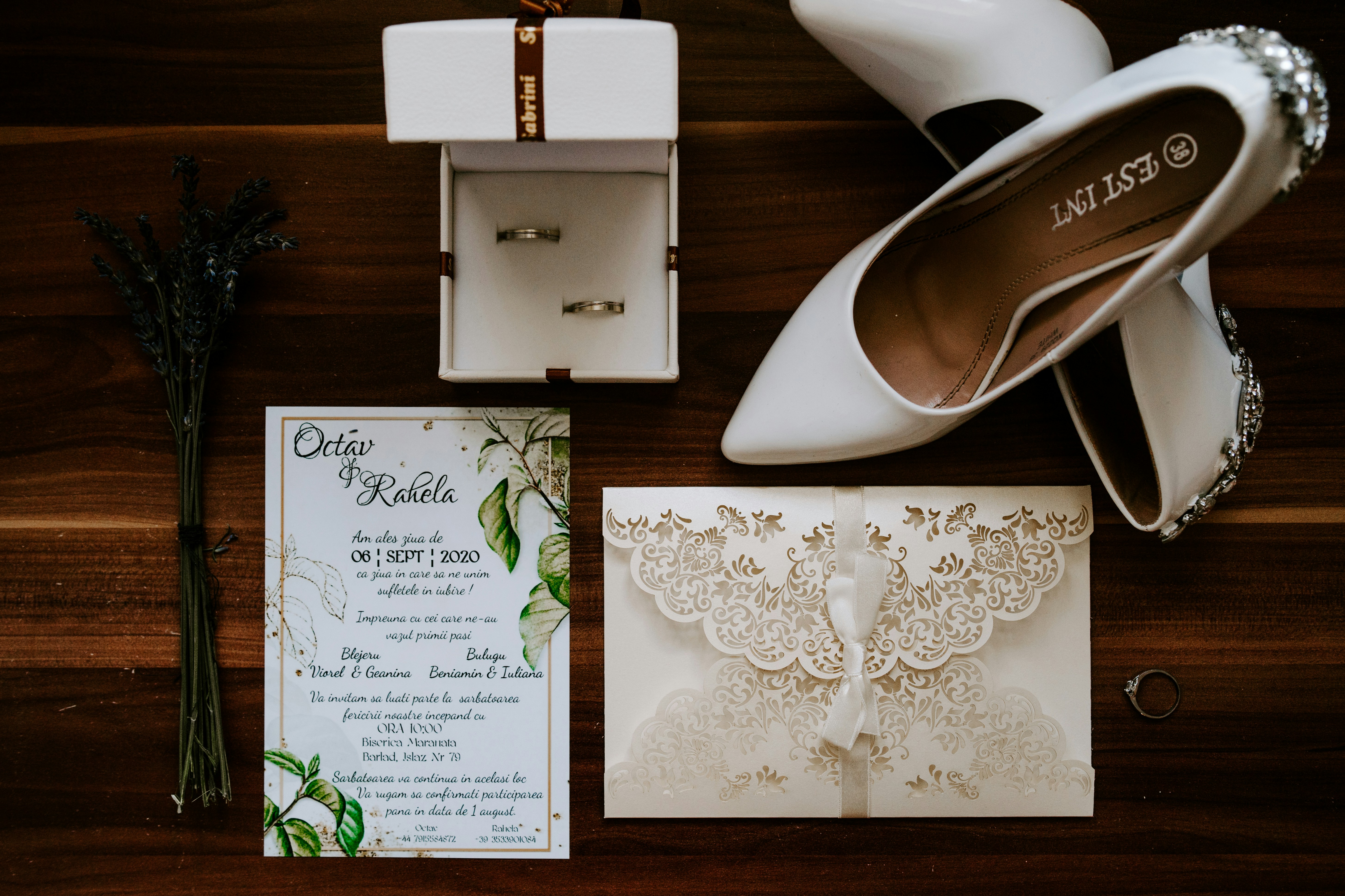 Premium wedding invitation samples