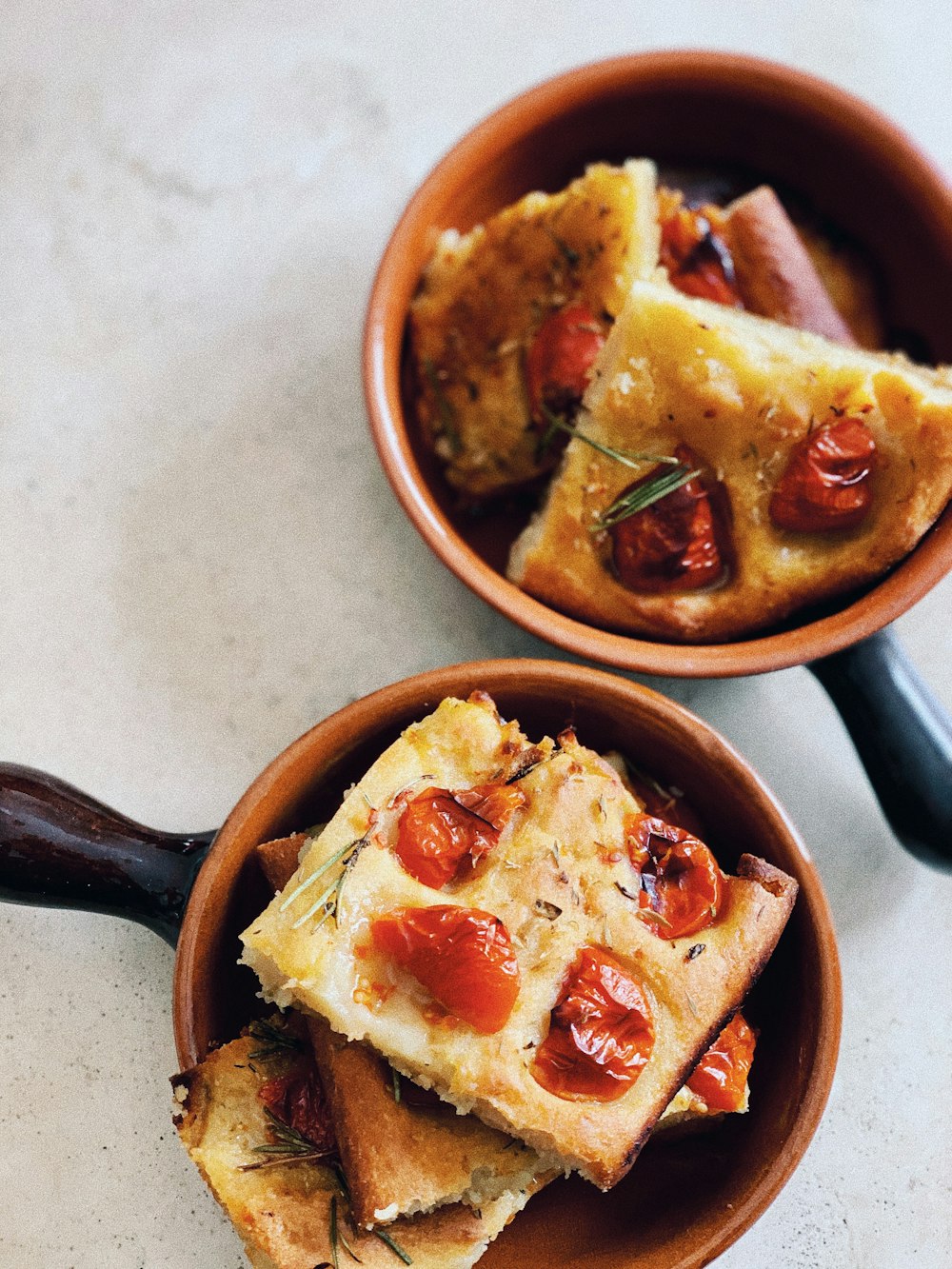 egg with cheese on brown ceramic bowl