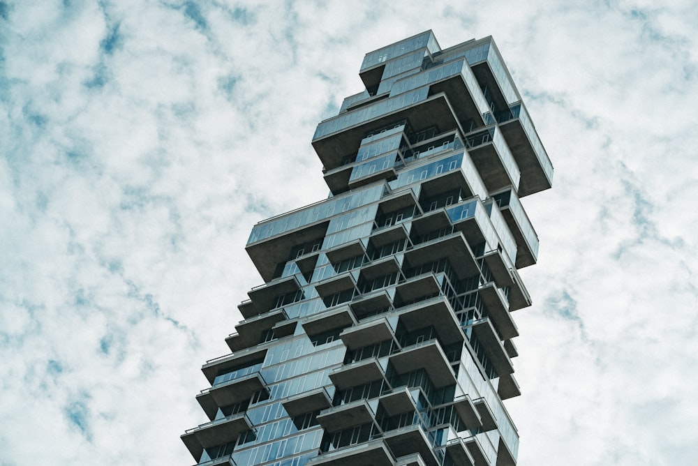 white and black concrete building