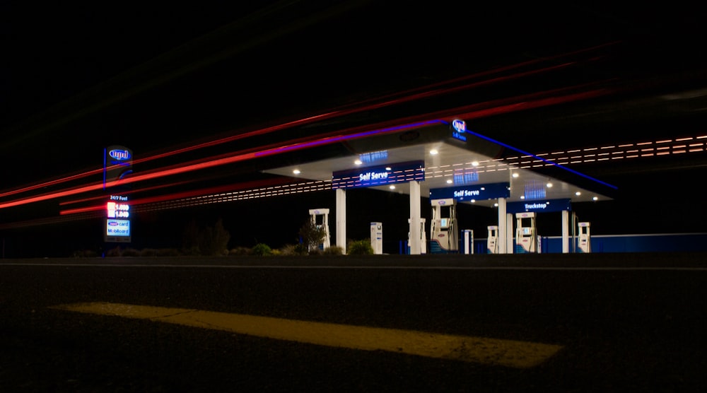 time lapse photography of cars on road during night time