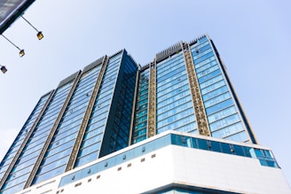 white and black concrete building