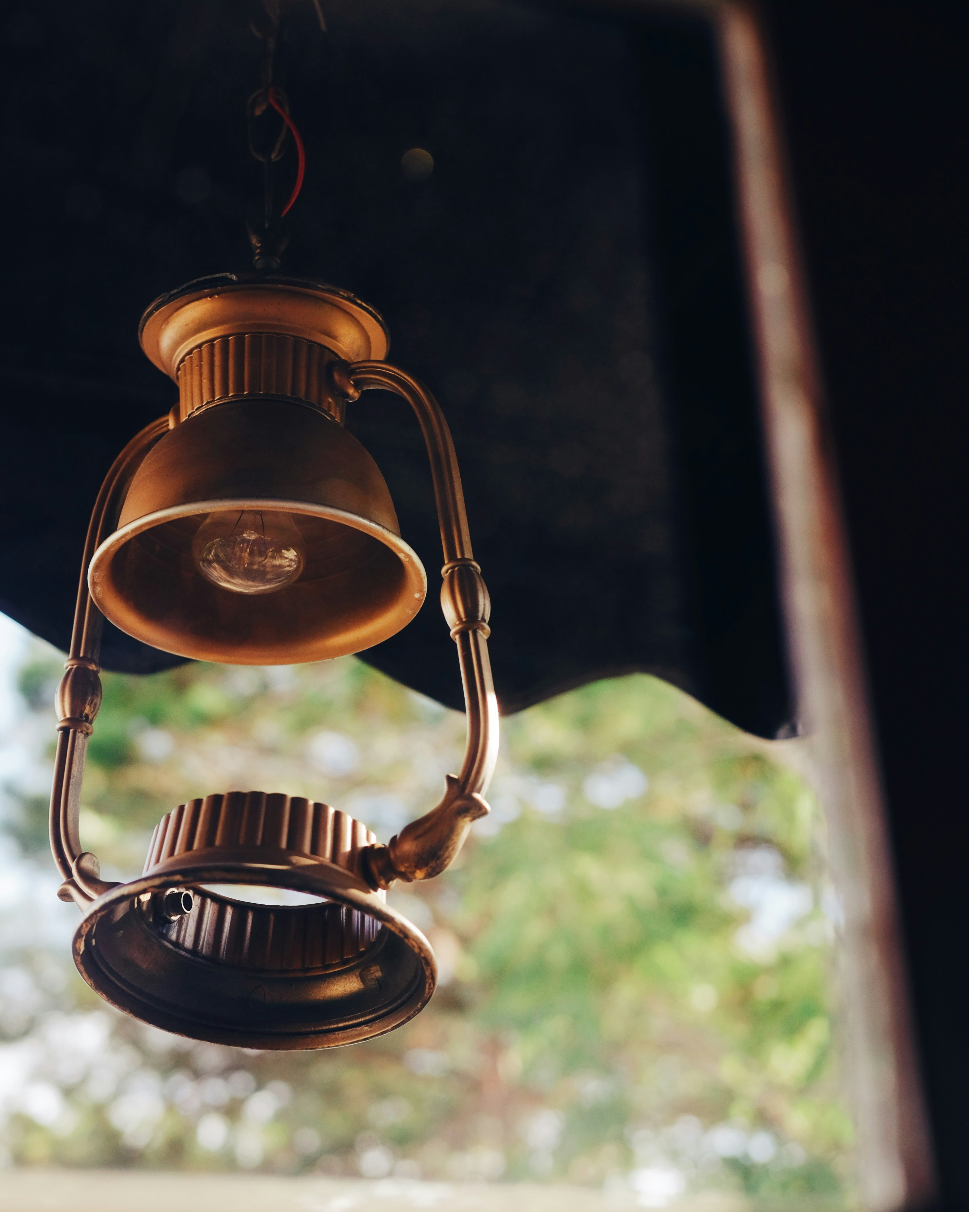 Elegant Brass Lantern