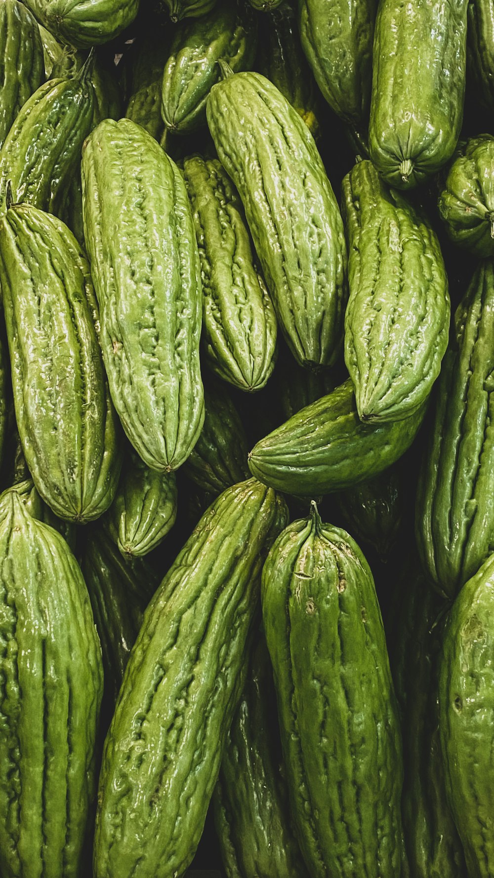 green and white water droplets