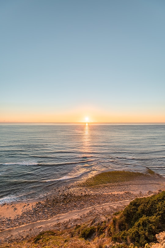 body of water during sunset in Ericeira Portugal