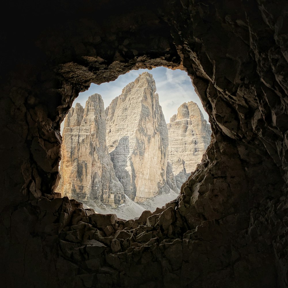 brown rock formation during daytime