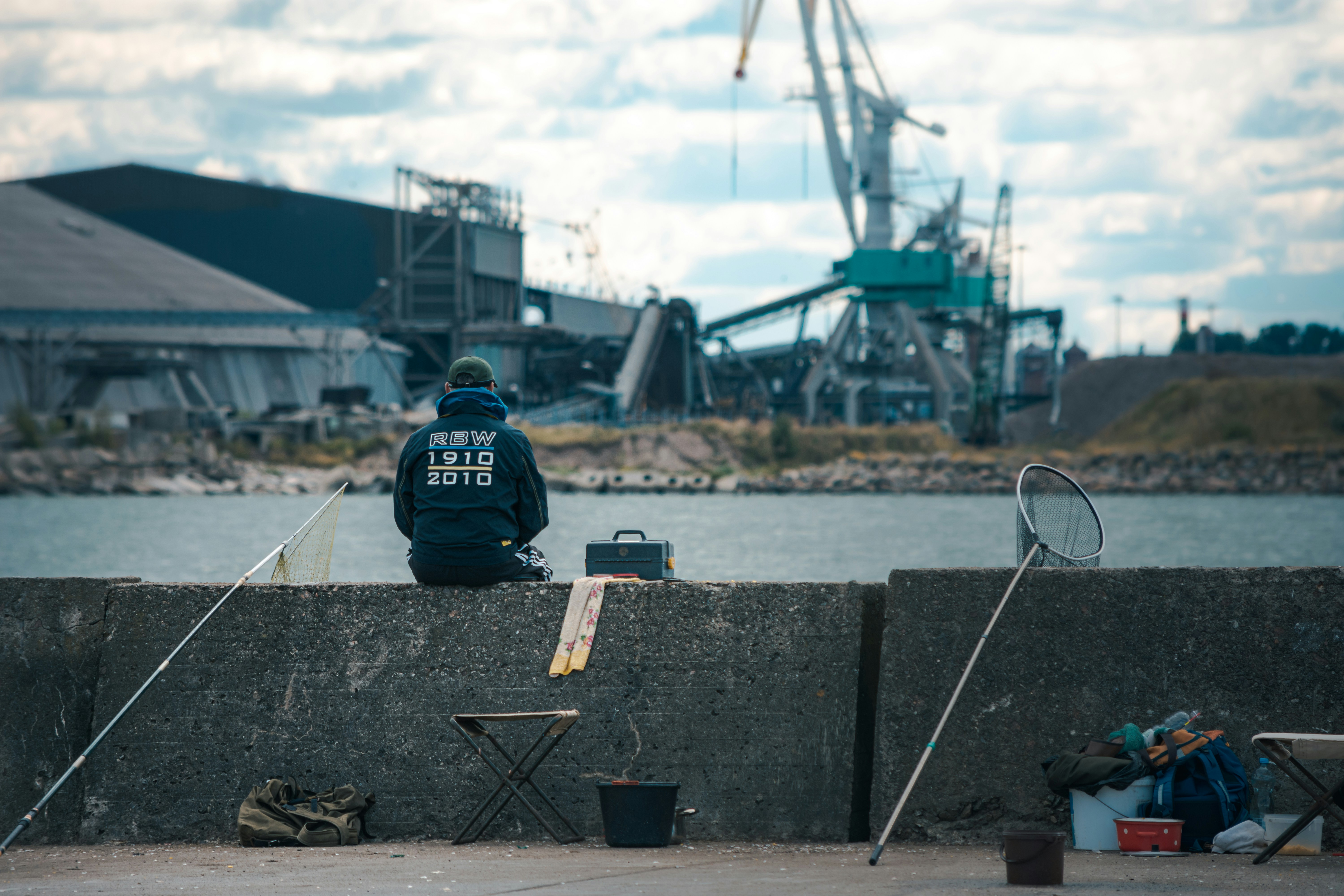 casquette de pêche