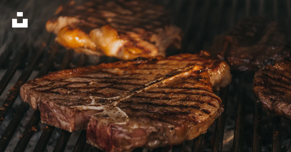 Charbroiled Grilled meat on black charcoal grill photo – Free Brown Image on Unsplash