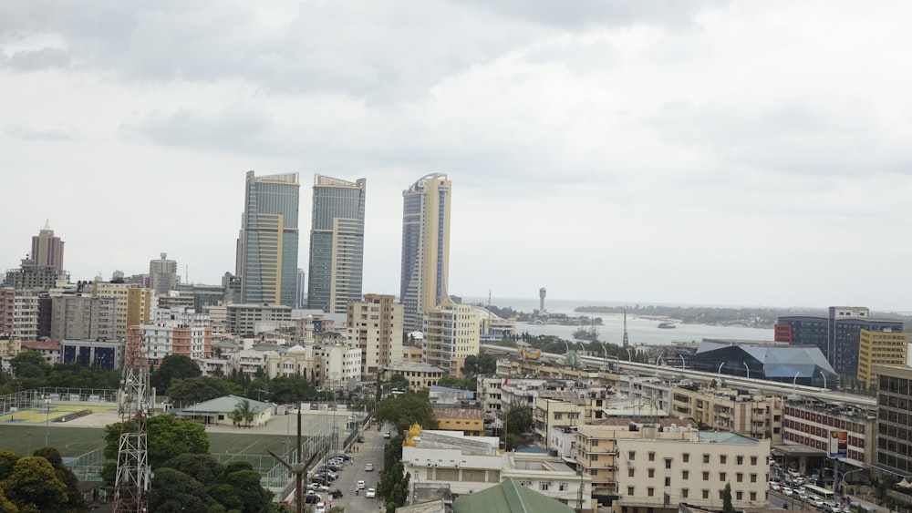 high rise buildings during daytime