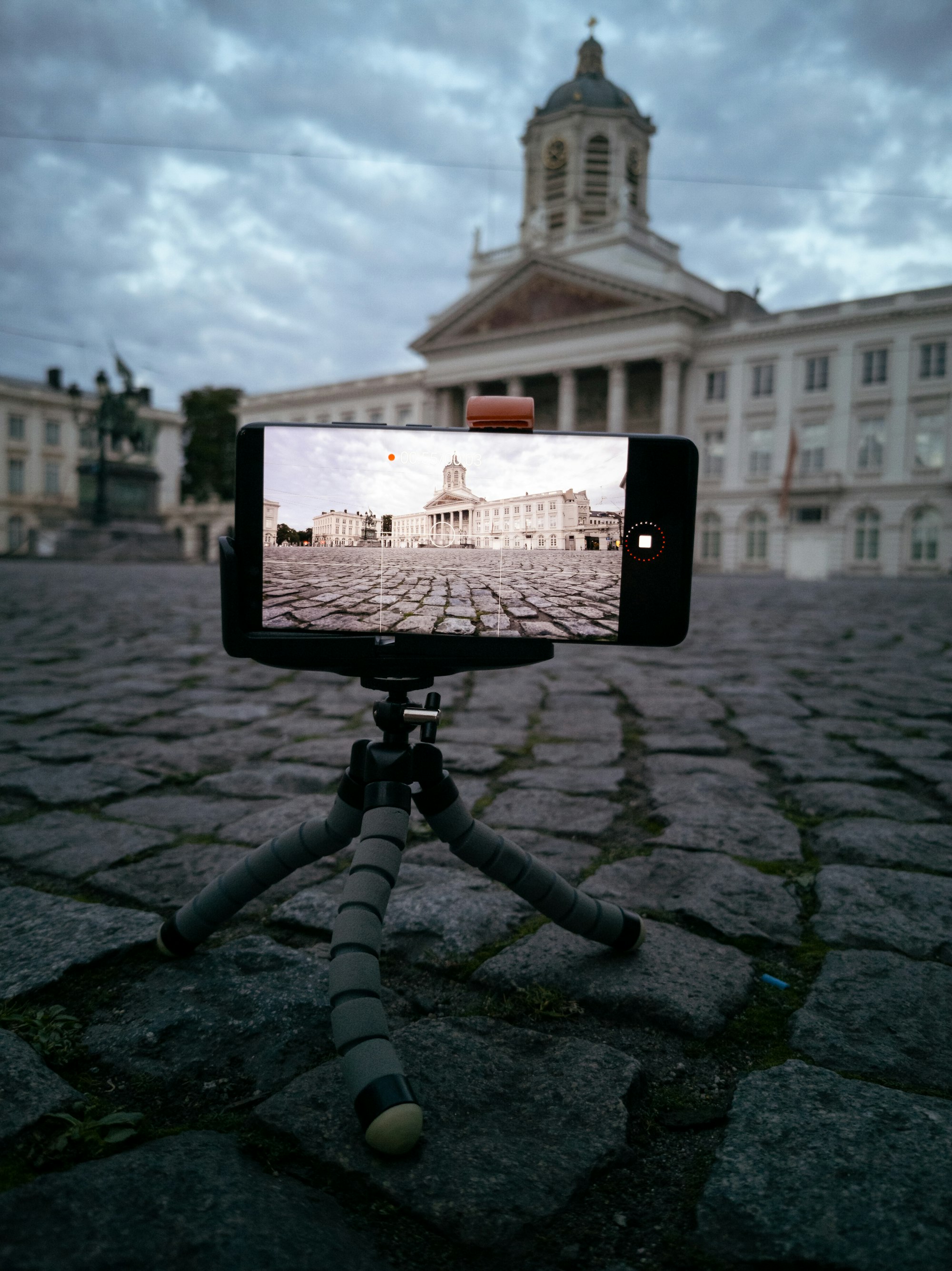 Smartphone photo of Royal Place in Brussels