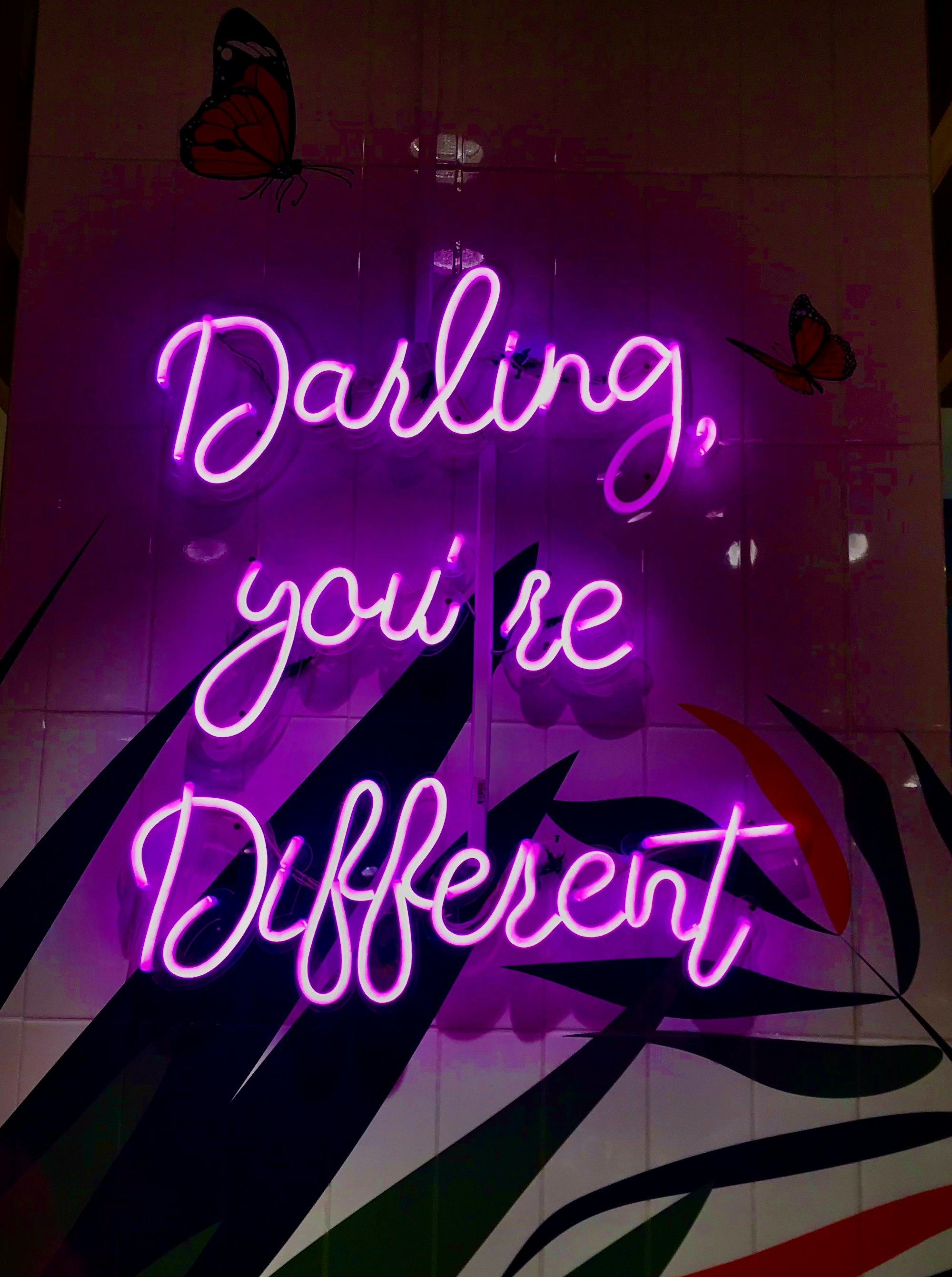 Darling, you're Different