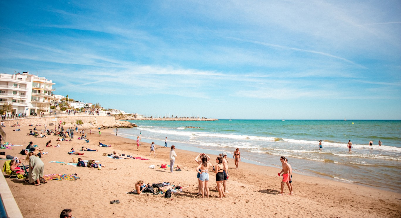 Plaża w Sitges