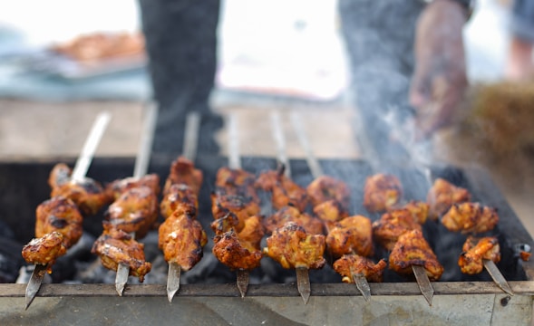 Chicken tikka grilled