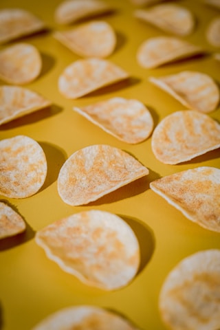 brown and white heart shaped cookies