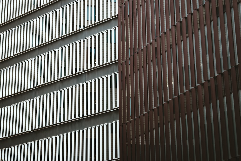 brown and white concrete building