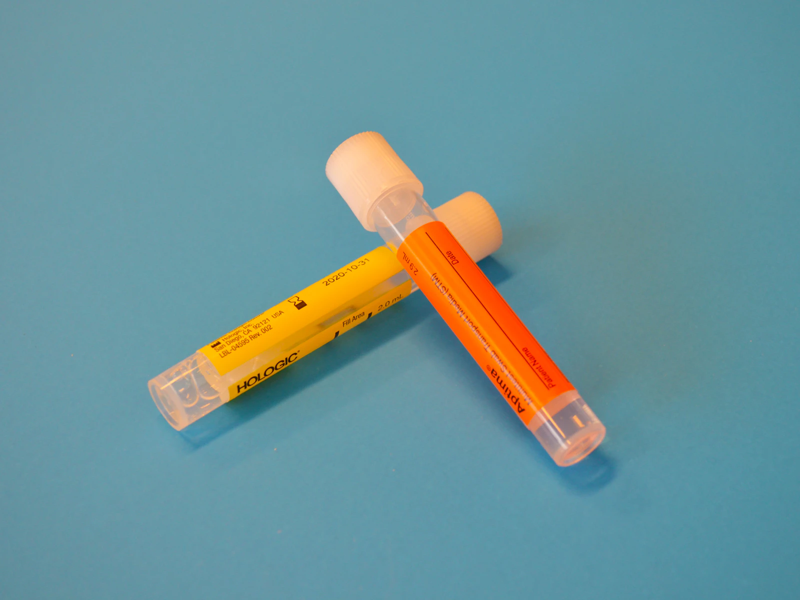 Laboratory sample tubes representing professional water testing workflows