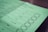 A green ballot paper featuring a list of political party options and empty circles for voters to mark their choices. The layout shows various party names such as CDU, SPD, GRÜNE, FDP, and DIE LINKE in a column on the left, with corresponding areas for marking on the right.