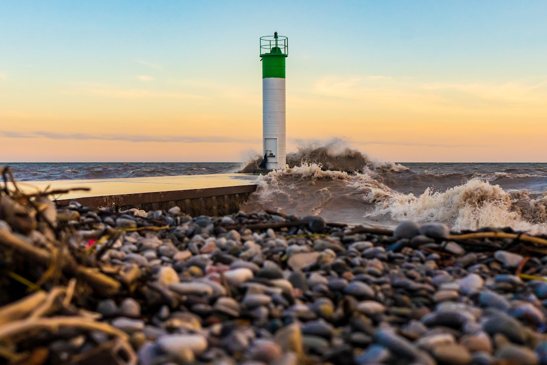 travelers stories about Lighthouse in Port Bruce, Canada