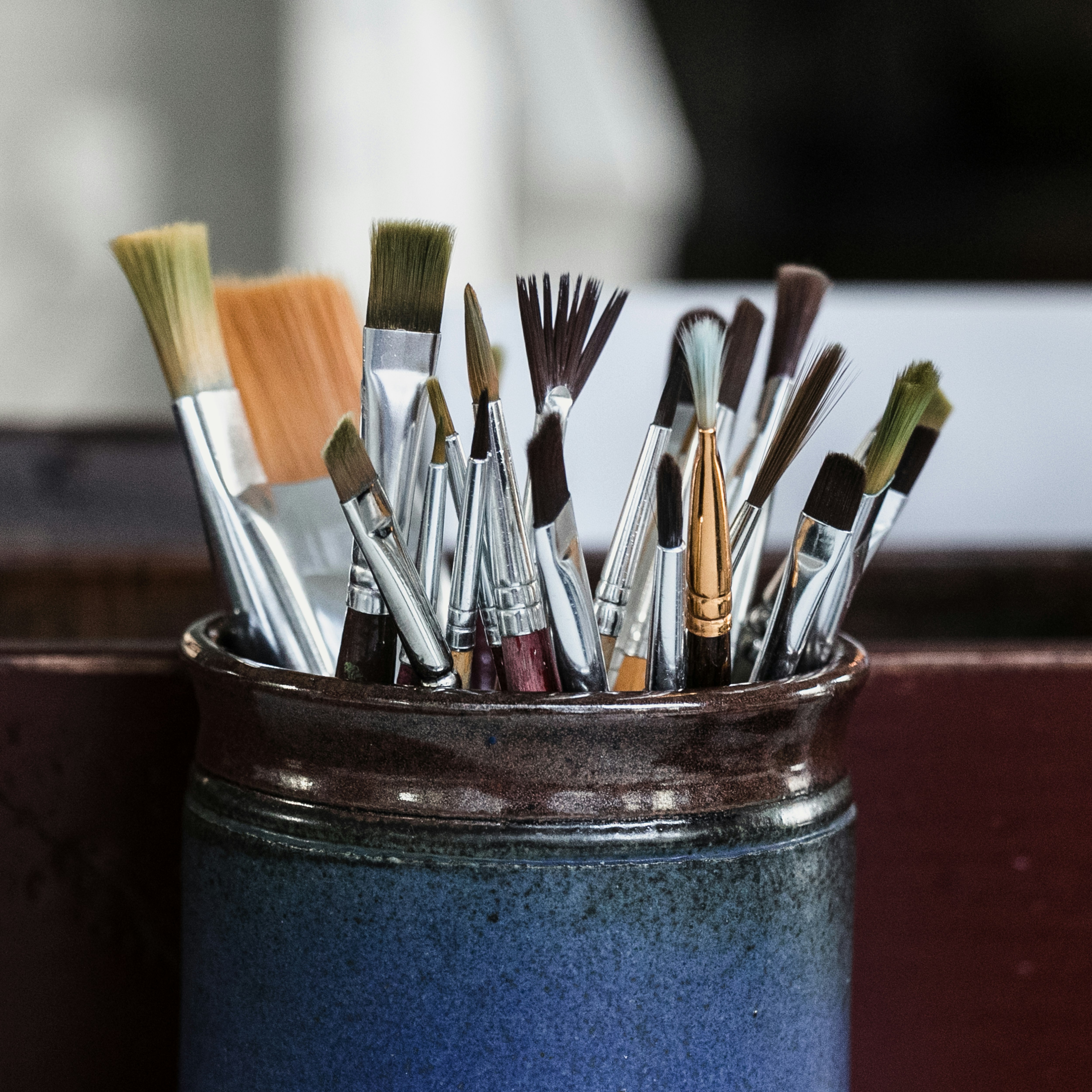 Artists paintbrushes  Transparent Image for Free Download