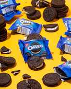 blue and yellow plastic pack