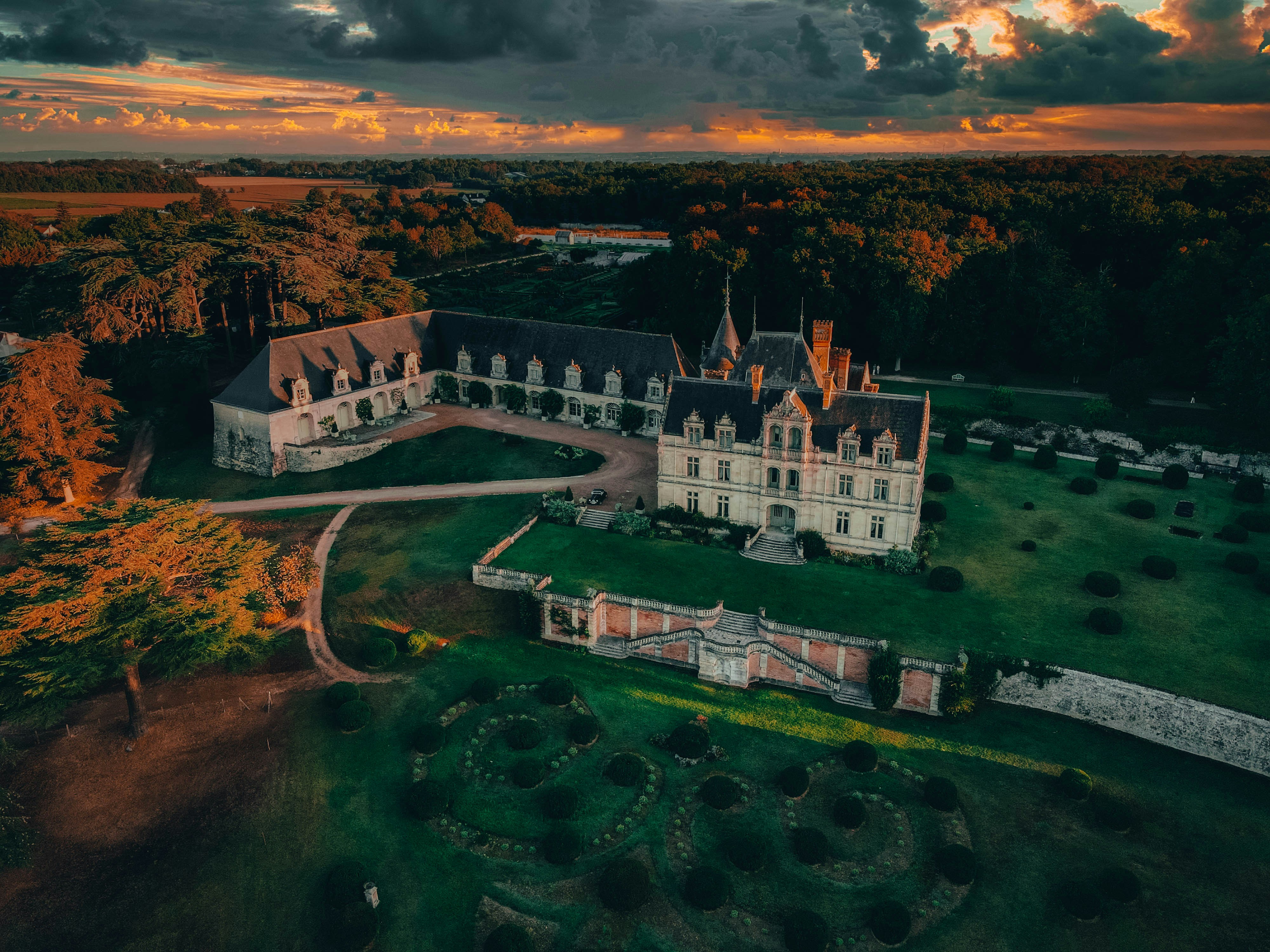 white and brown concrete building
