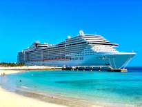 white cruise ship on sea during daytime