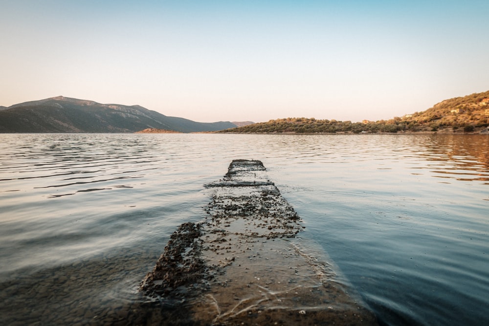 gray concrete dock on body of water during daytime