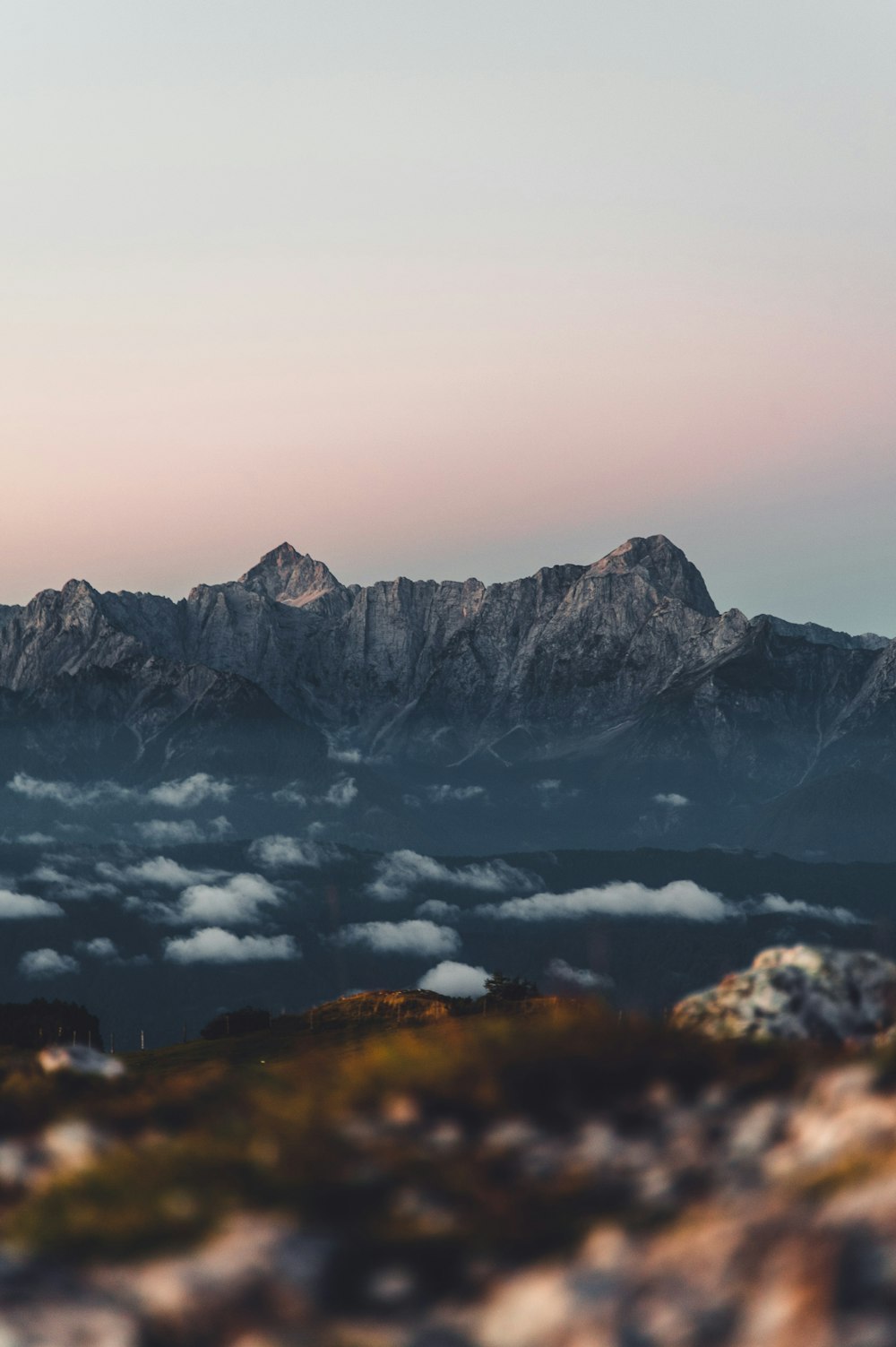 snow covered mountain during daytime