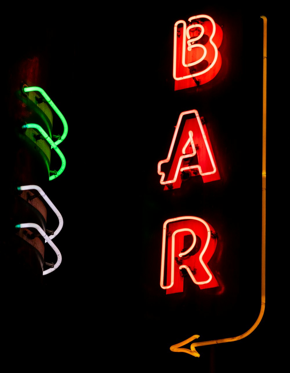 red and yellow love neon light signage
