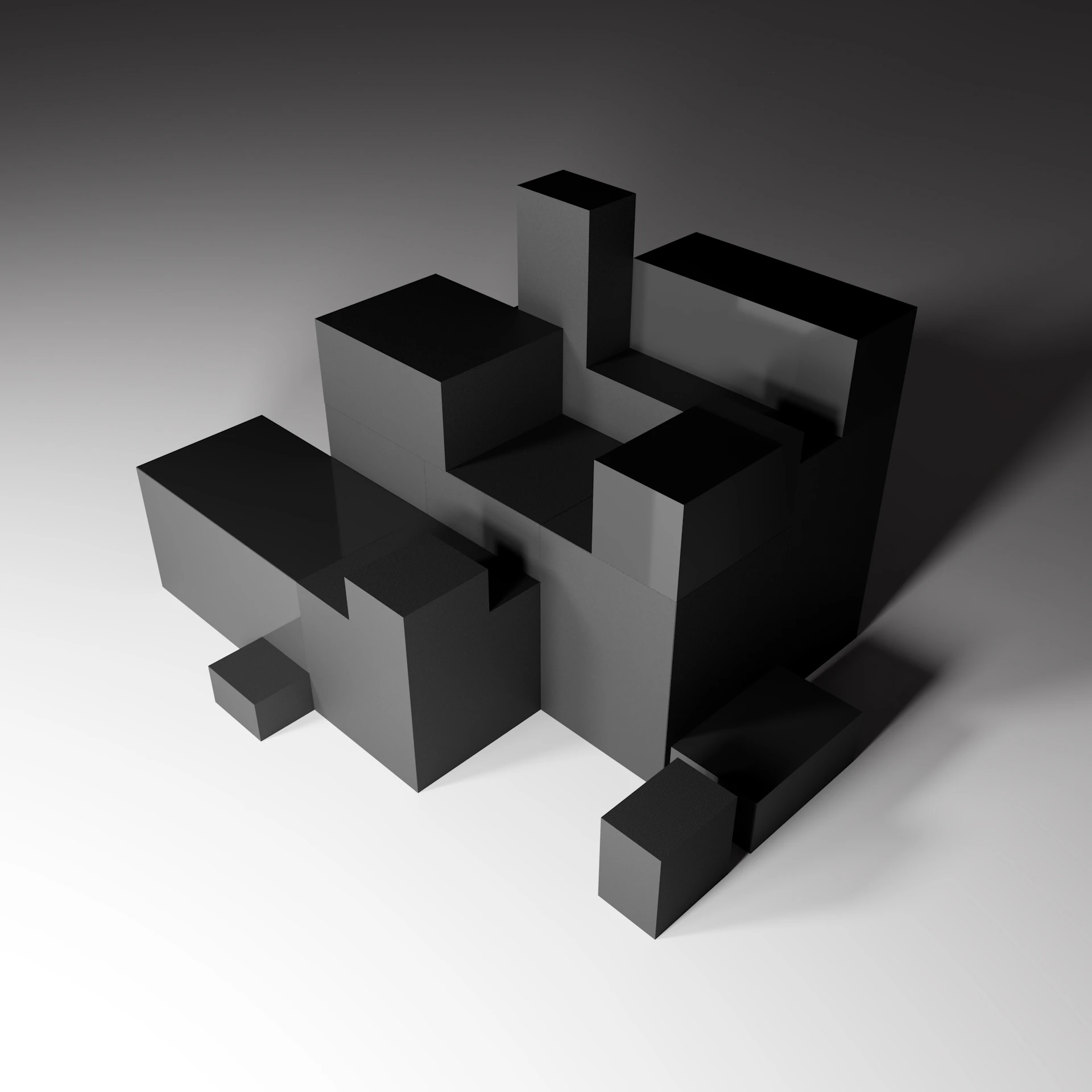 black and white checkered box