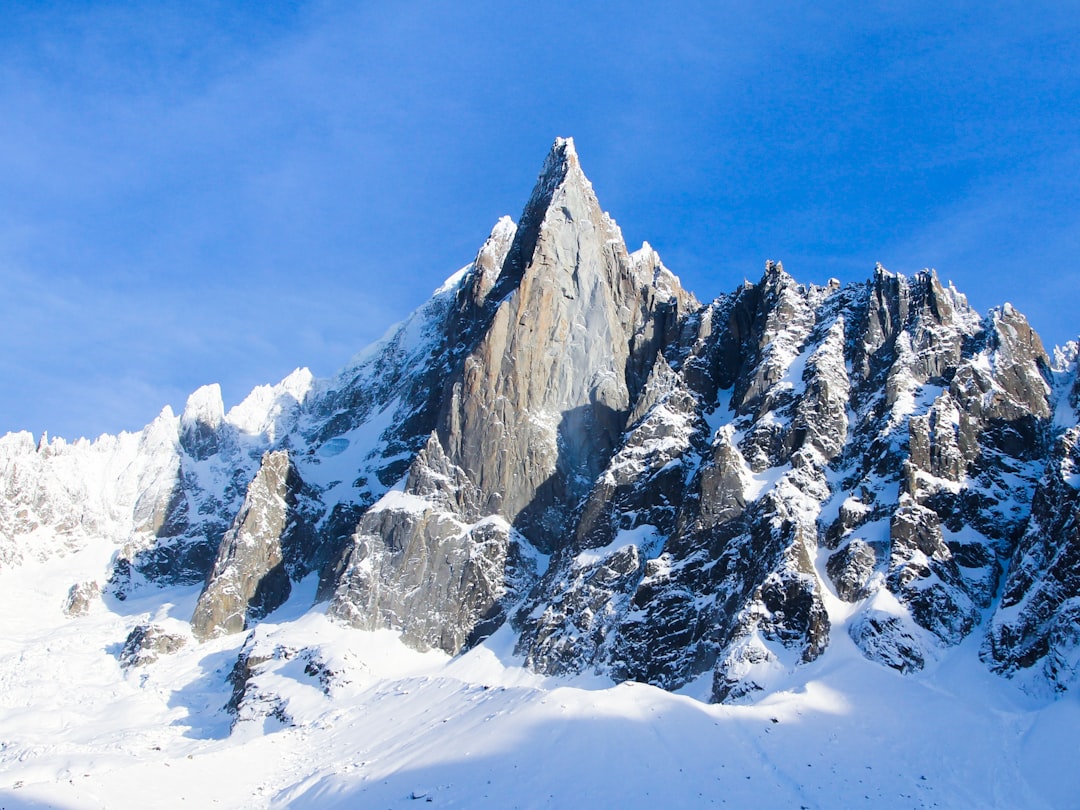 Glacial landform photo spot Mont Blanc du Tacul Mont Blanc massif