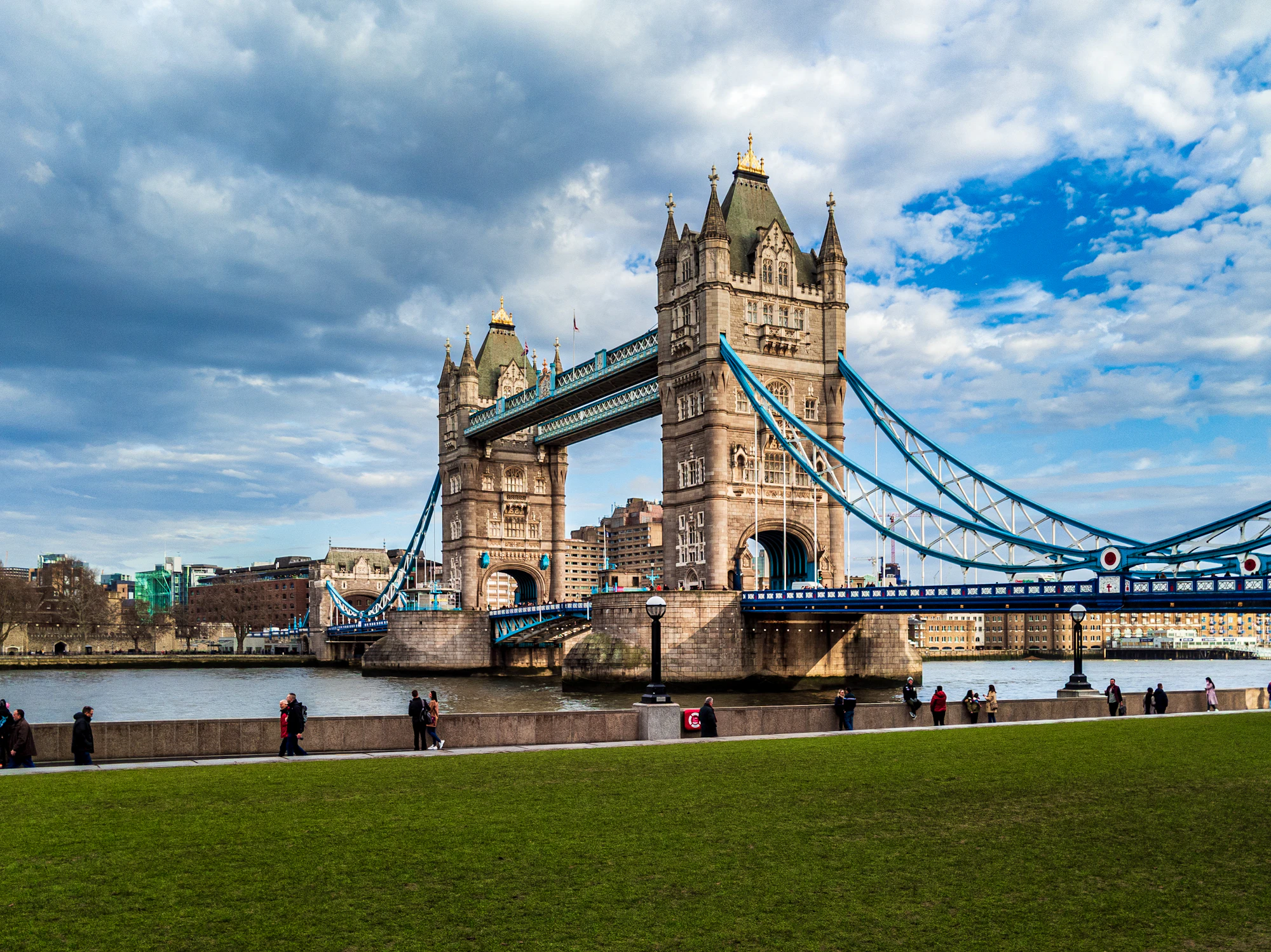 Tower Bridge over the River Thames in London