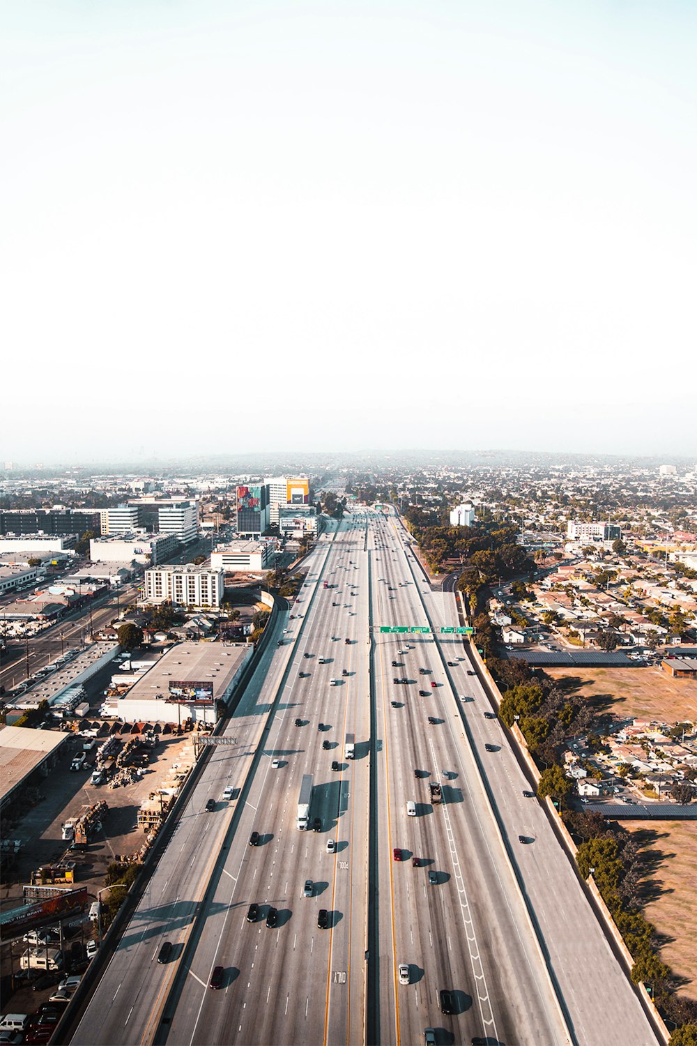 aerial view of city buildings during daytime