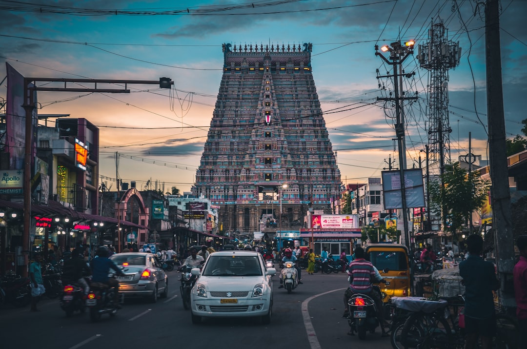 travelers stories about Town in Tiruchirappalli, India