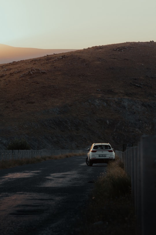 white suv on road during daytime in Niğde Turkey