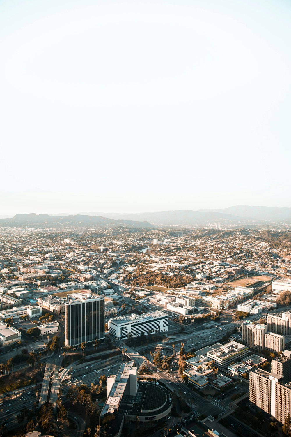 aerial view of city buildings during daytime