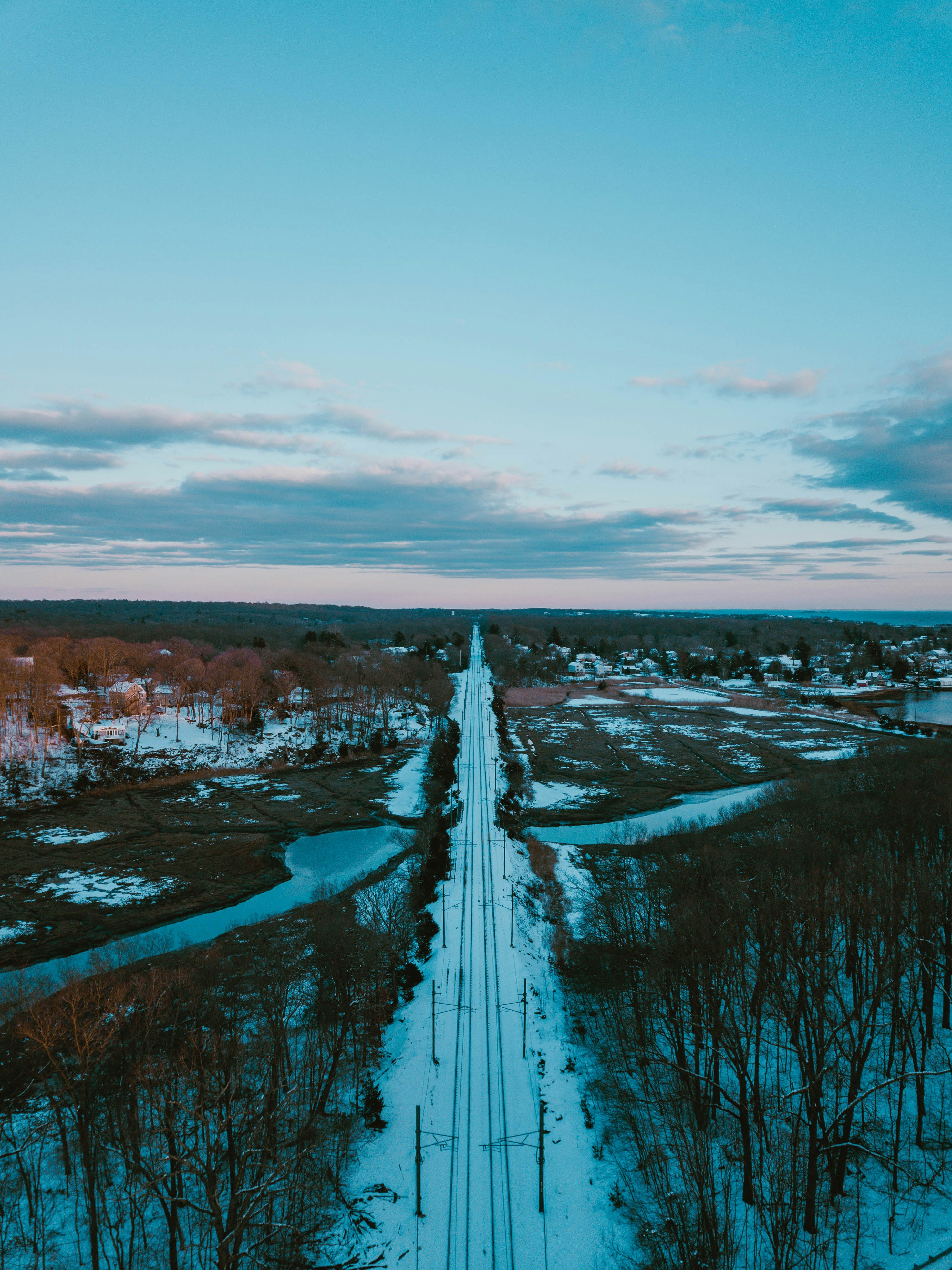green trees and body of water under blue sky during daytime
