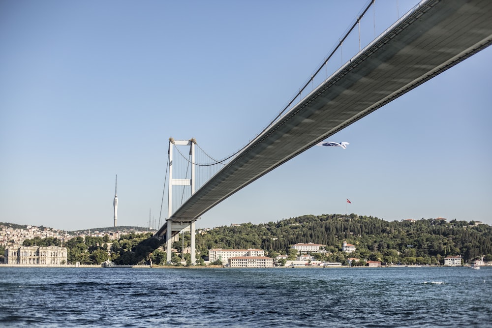 gray bridge over body of water during daytime