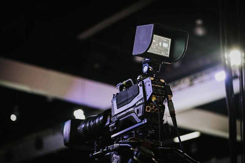 Professional broadcast video camera