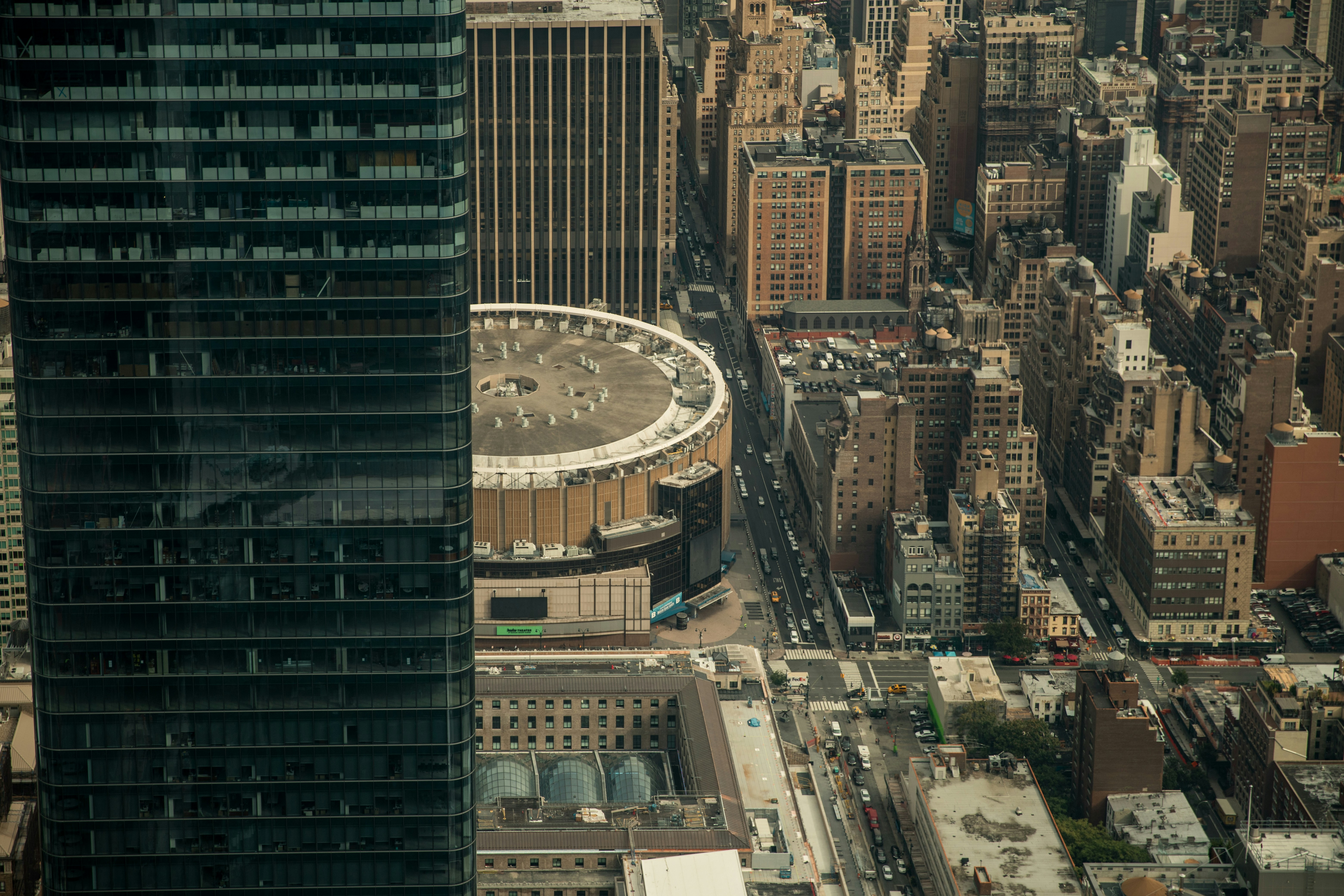 aerial view of city buildings during daytime