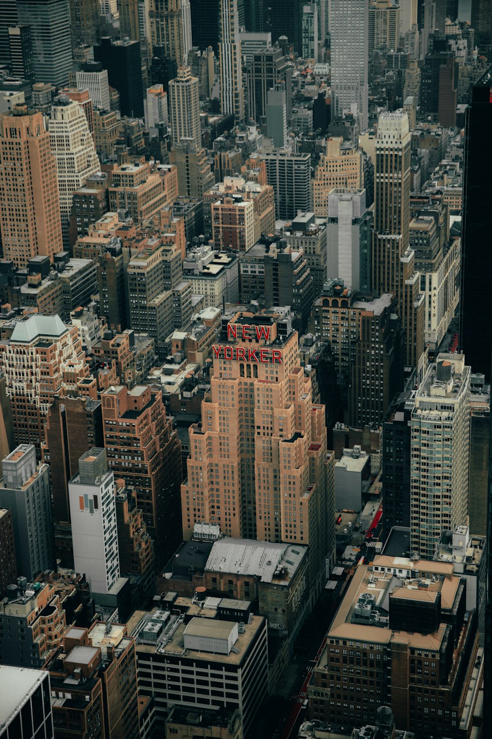 aerial view of city buildings during daytime