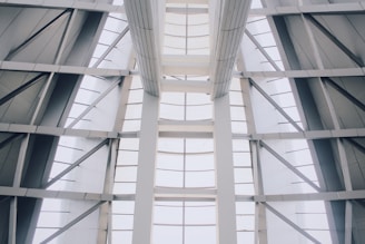 Industrial modular container office space with clean lines and natural light.