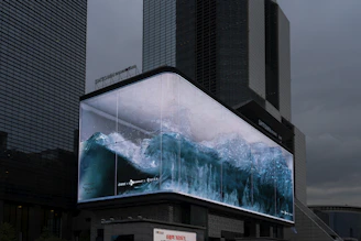 3D Led Screen Outdoor Corner